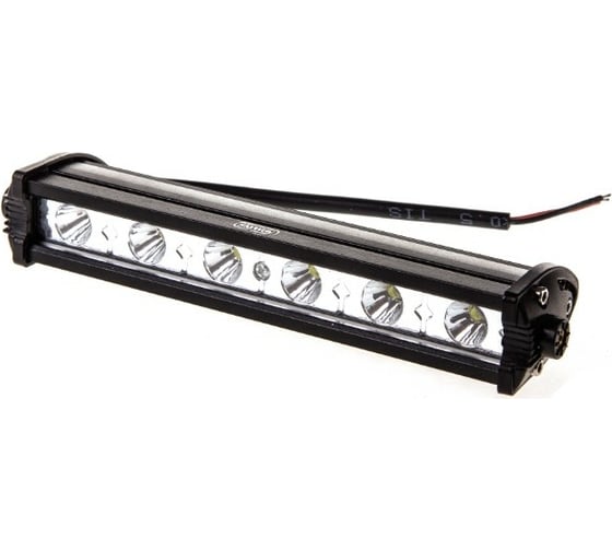 Изображение товара Светодиодная фара SKYWAY OFF ROAD прямоугольная 12V/24V 18W 6000K 6 диодов дальний свет S07201026