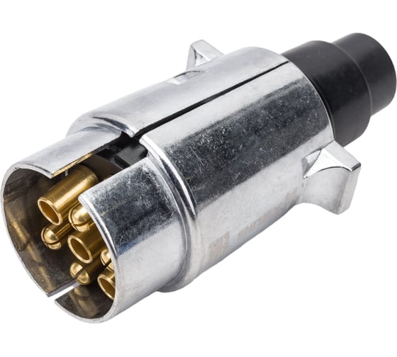 Изображение товара Вилка прицепа Airline 12В, 7 контактов металл ATE-02