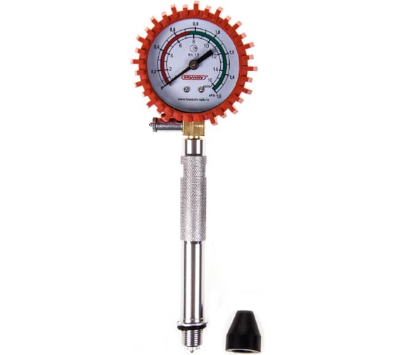 Изображение товара Бензиновый резьбовой компрессометр в защитном чехле SKYWAY S07901008