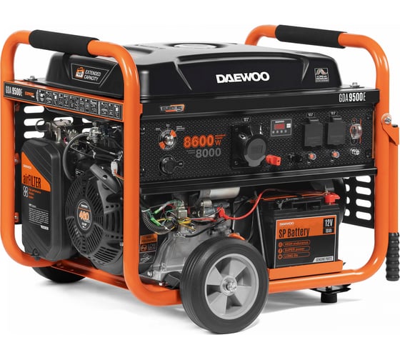 Изображение товара Бензиновый генератор с возможностью подключения ATS DAEWOO GDA 9500E