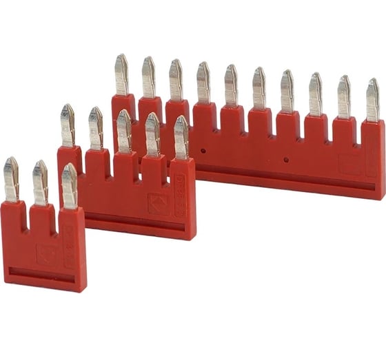 Изображение товара Перемычка для клемм ds10 Degson 10 полюса, серая, упак. 10шт. DFB10-10P-11-00Z(H)