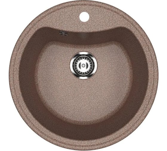 Изображение товара Мойка для кухни ULGRAN из искусственного камня U-601_307, терракотовый U-601-307