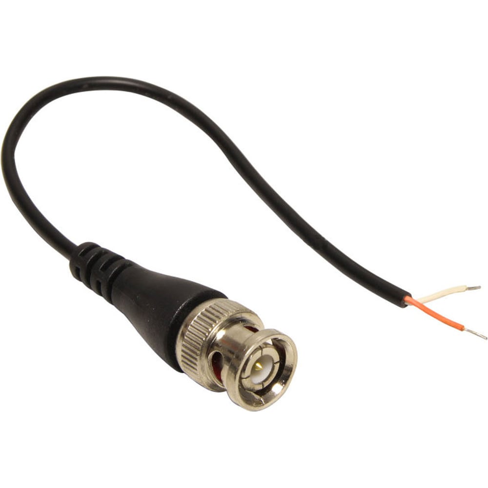 Изображение товара Разъем bnc Ripo с кабелем 20 см под пайку модель 005-200038