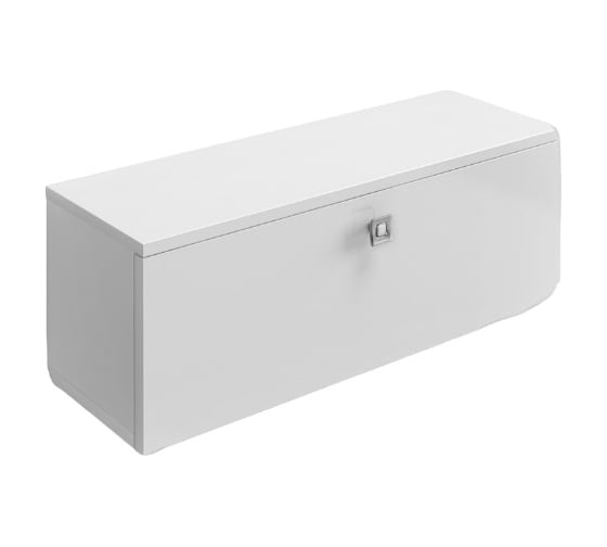 Изображение товара Притуалетный подвесной шкаф SANTREK (горизонтальный) "Виола"1 дверь белый 500x200x190 316399