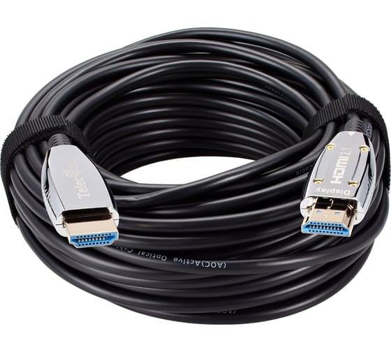 Изображение товара Активный оптический кабель Telecom hdmi 19m/m ver 2.1 8k 60hz 15m TCG2120-15M