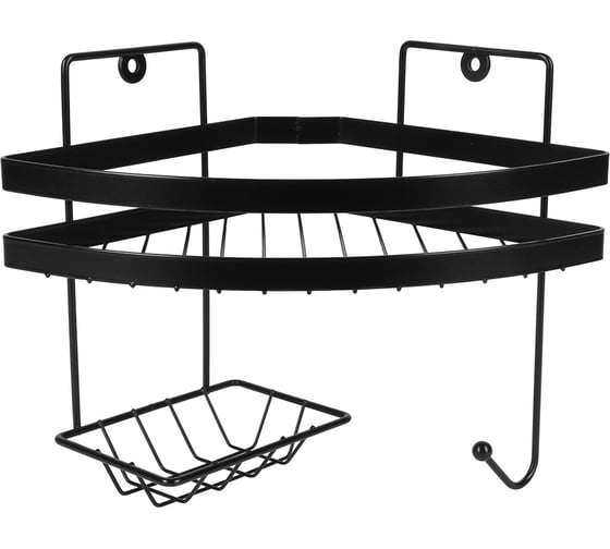 Изображение товара Угловая полка для ванной Rosenberg 1 ярус RUS-385319