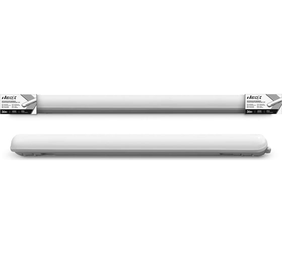 Изображение товара Светодиодный герметичный транзитный светильник Neox дсп-159т 36вт 4000к 125лм/вт 4500лм 1200x64x60мм ip65 4690612048338