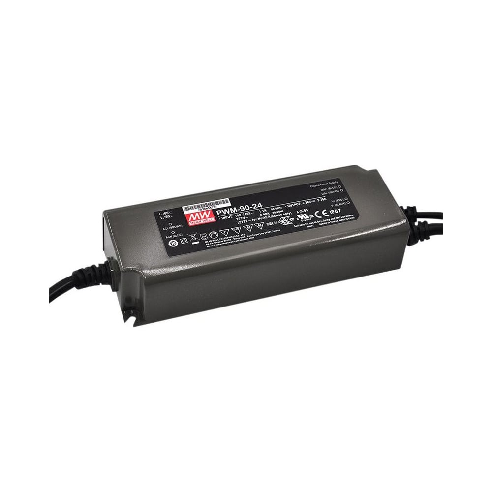 Изображение товара LED-драйвер Mean Well PWM-90-24DA2 AC-DC Т03665407