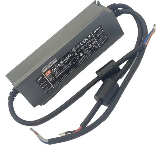 Изображение товара Сетевой преобразователь Mean Well PWM-200-48DA2 AC-DC Т03683417