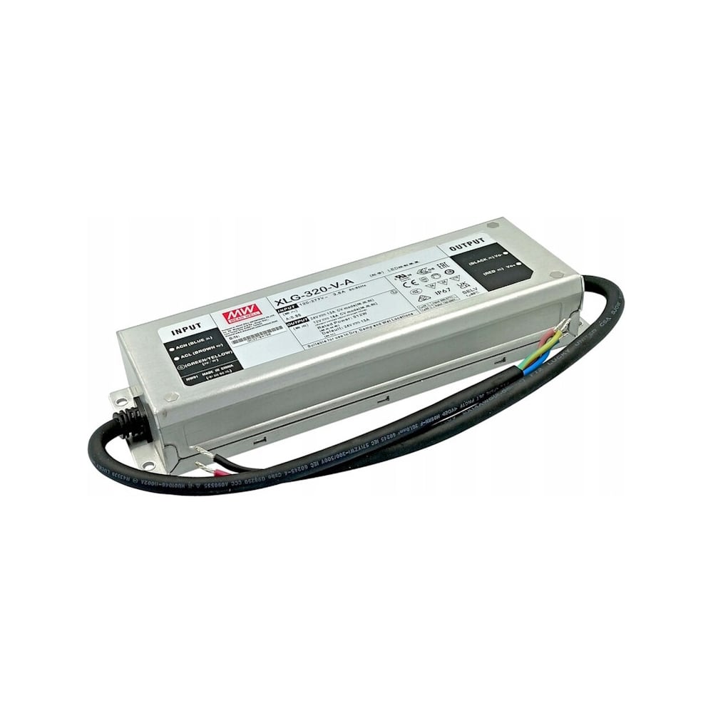 Изображение товара Сетевой преобразователь Mean Well XLG-320-V-A 320 Вт IP 67 для промышленных систем