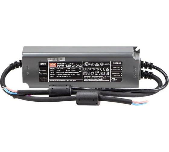 Изображение товара Сетевой преобразователь Mean Well PWM-120-24DA2 AC-DC Т03665411