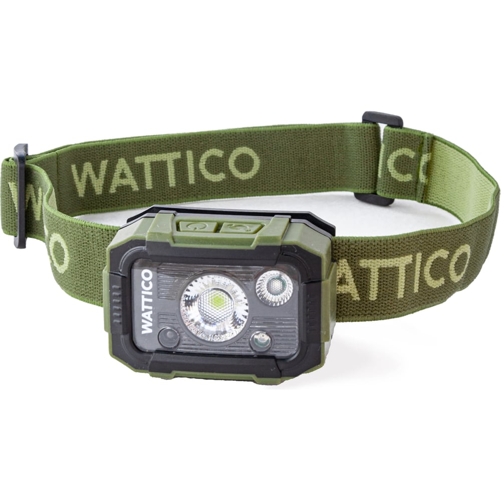 Изображение товара Налобный фонарь WATTICO Hunter 500лм IP67 для активного отдыха и работы