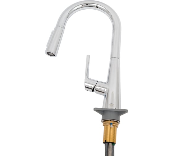 Изображение товара Кухонный смеситель Hansgrohe Talis M51 однорычажный, 160, с вытяжным душем, 2jet 72815000