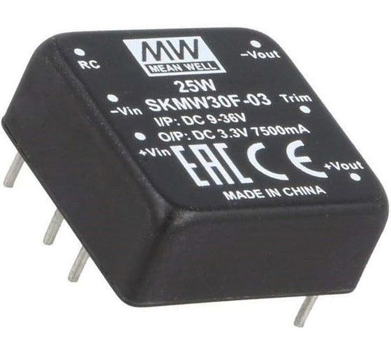 Изображение товара Преобразователь Mean Well SKMW30F-03 DC-DC Т02697930