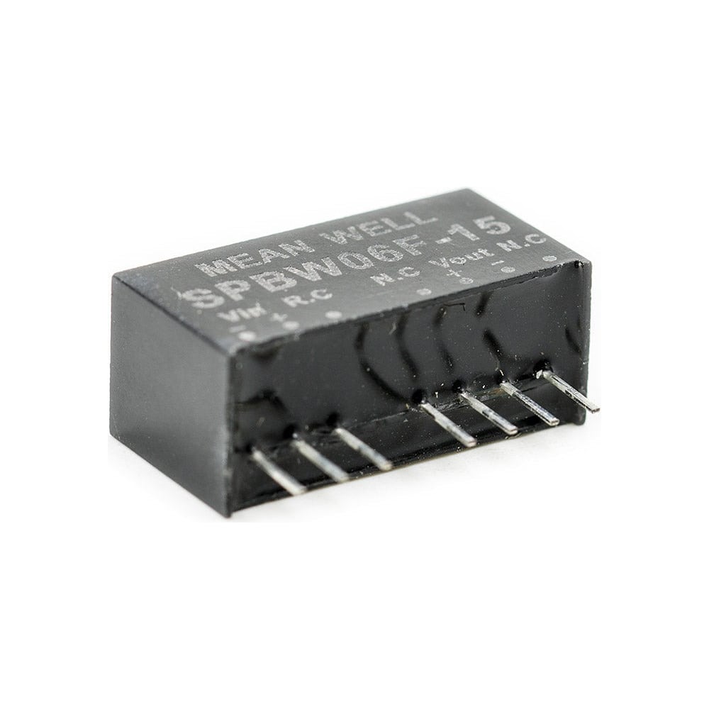 Изображение товара Преобразователь DC-DC Mean Well SPBW06F-15 6 Вт 15 В короткое описание