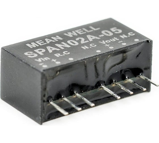 Изображение товара Преобразователь Mean Well SPAN02A-05 DC-DC Т02670502