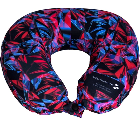 Изображение товара Подушка-мемо ROUTEMARK drowsy "зазеркалье-1" с паттерном студии артемия лебедева Зазеркалье-drowsy