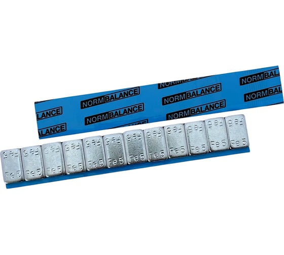 Изображение товара Адгезивные грузики NORM 12×5 гр 100 шт. Fe 070
