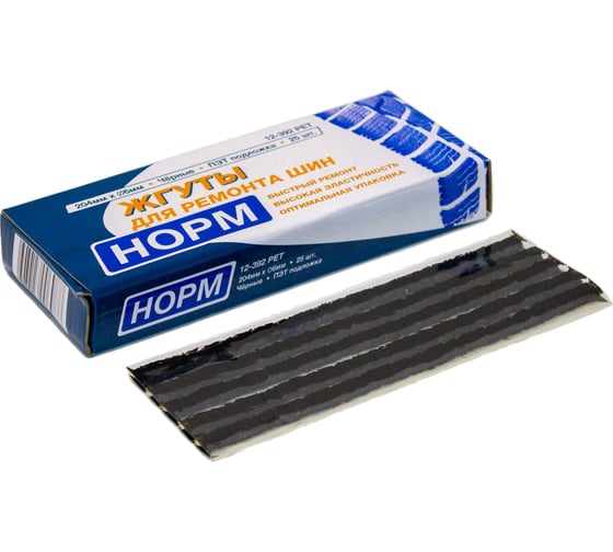 Изображение товара Жгуты NORM 204х6 мм 25 шт. 12-392 PET