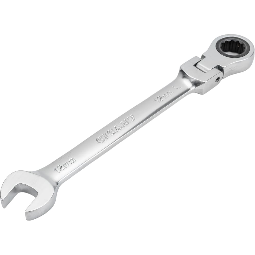 Комбинированный трещоточный шарнирный ключ Gigant, размер 12 grf-132 - фото 2