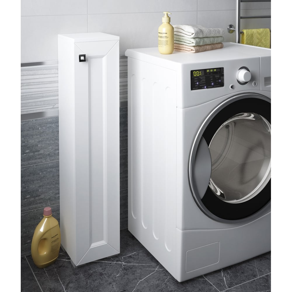 Изображение товара Шкаф-туалет SANTREK Гранд 200x950x190 белый правый