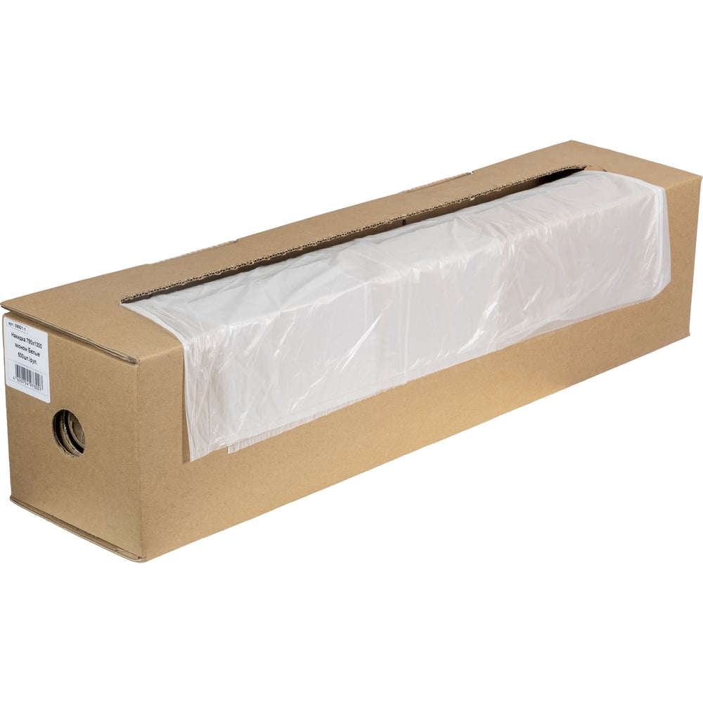 Изображение товара Полиэтиленовые чехлы для сидений Pingo белые 79x130 см рулон 500 шт