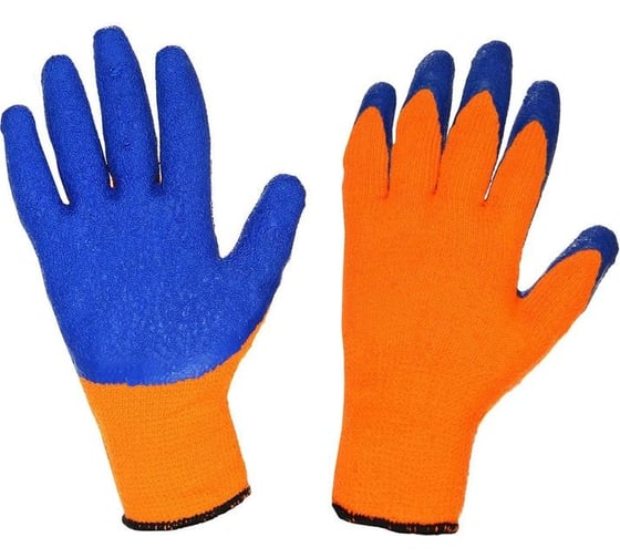 Изображение товара Защитные утепленные акриловые перчатки со вспененным латексом ООО Комус р.универсальный 1660233
