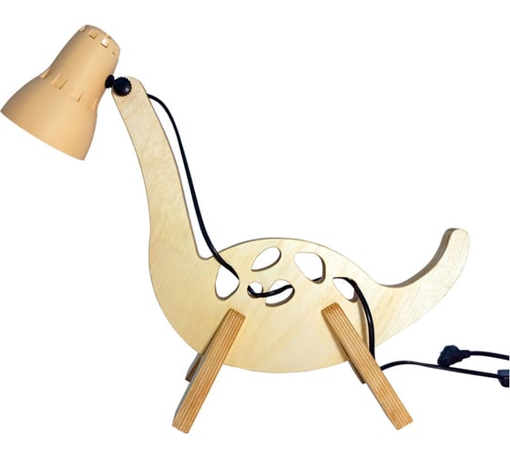 Изображение товара Светильник Динозавр Трансвит серия «Интерьер» 40Вт, ЛОН, Е27, без лампы, ваниль ЦБ-00045516