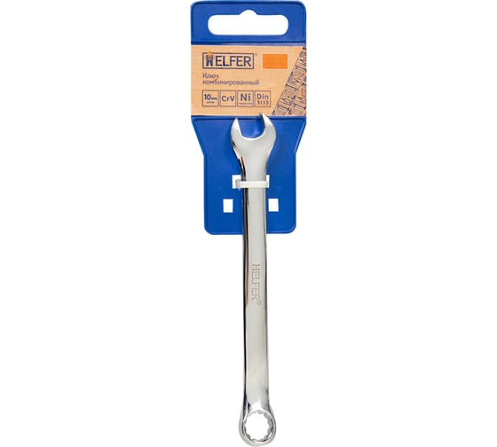 Изображение товара Комбинированный ключ 12 мм Cr-V HELFER HF002026