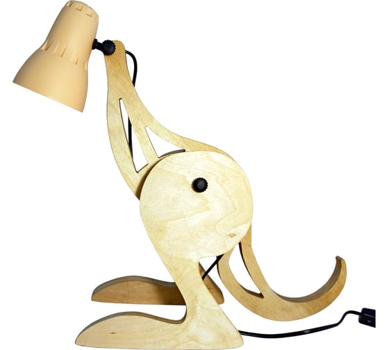 Изображение товара Светильник Кенгуру Трансвит серия «Интерьер» 40Вт, ЛОН, Е27, без лампы, ваниль ЦБ-00045515