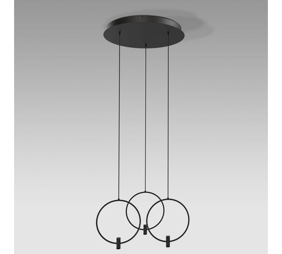 Изображение товара Подвесной светильник Eurosvet 50257/3 led черный a065627