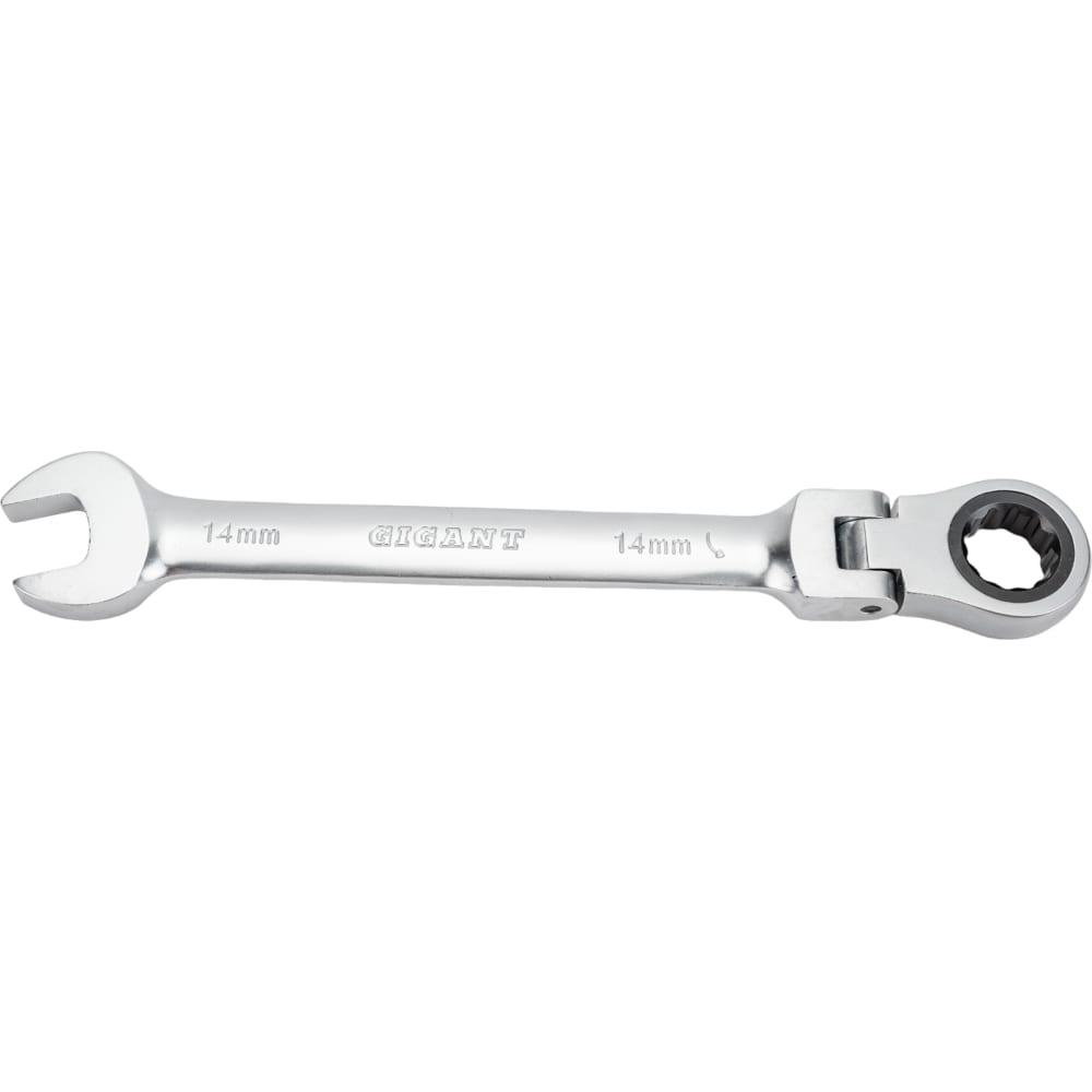 Комбинированный трещоточный шарнирный ключ Gigant комбинированный трещоточный ключ berger bg1237 шарнирный 8 мм crv