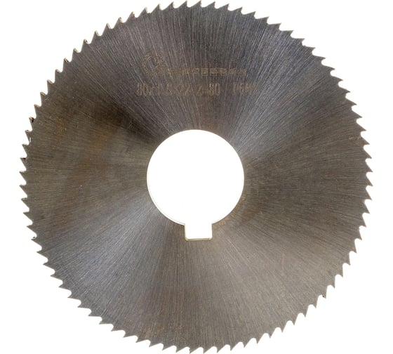 Изображение товара Фреза дисковая (80х3х22 мм; тип 1; м.з=80; Р6М5) Sekira 32468