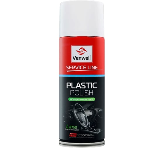 Изображение товара Полироль пластика Venwell Lime высокий блеск 400 мл VW-SL-035RU