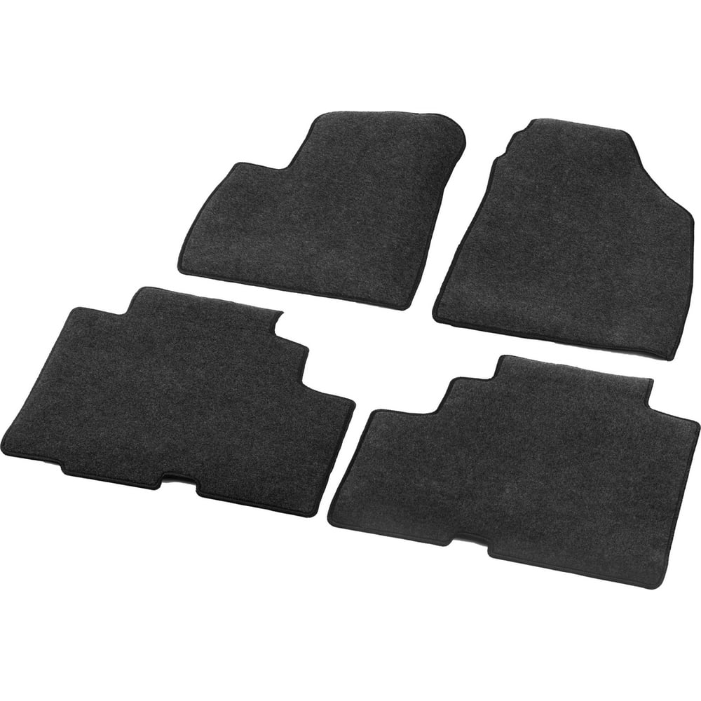 Изображение товара Текстильные коврики салона AutoFlex Standard для Jetour X90 Plus 5 мест 2021-, цвет графит 4060401