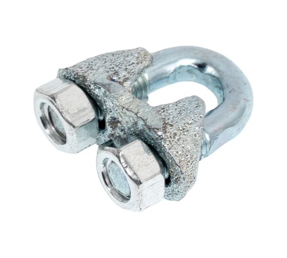 Изображение товара Зажим троса Стройметиз 5мм DIN 741 уп.100 шт. 4010028