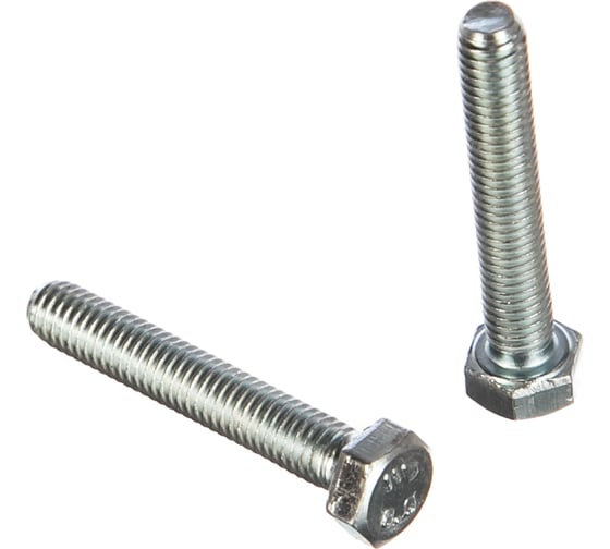 Изображение товара Болт Стройметиз М5х30 DIN 933, класс прочности 8.8, цинк уп. 80 шт. 3020844