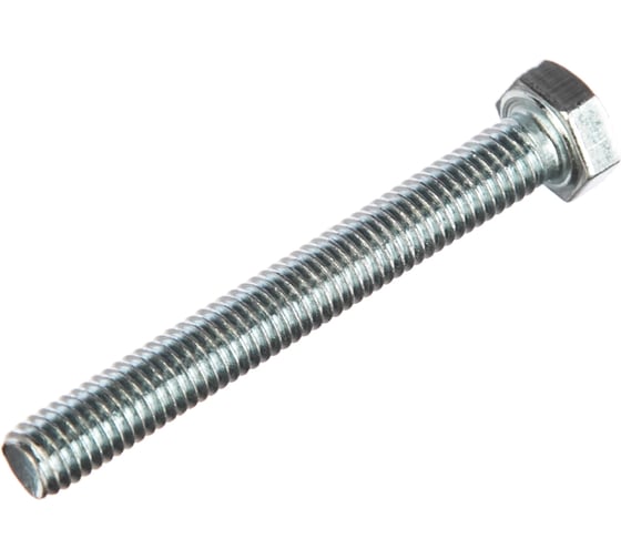 Изображение товара Болт Стройметиз М5х40 DIN 933, класс прочности 8.8, цинк уп. 60 шт. 3020864