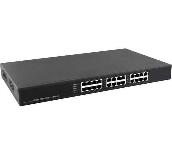 Изображение товара PoE-инжектор OSNOVO Midspan-12/180RG Gigabit Ethernet на 12 портов. sct0989