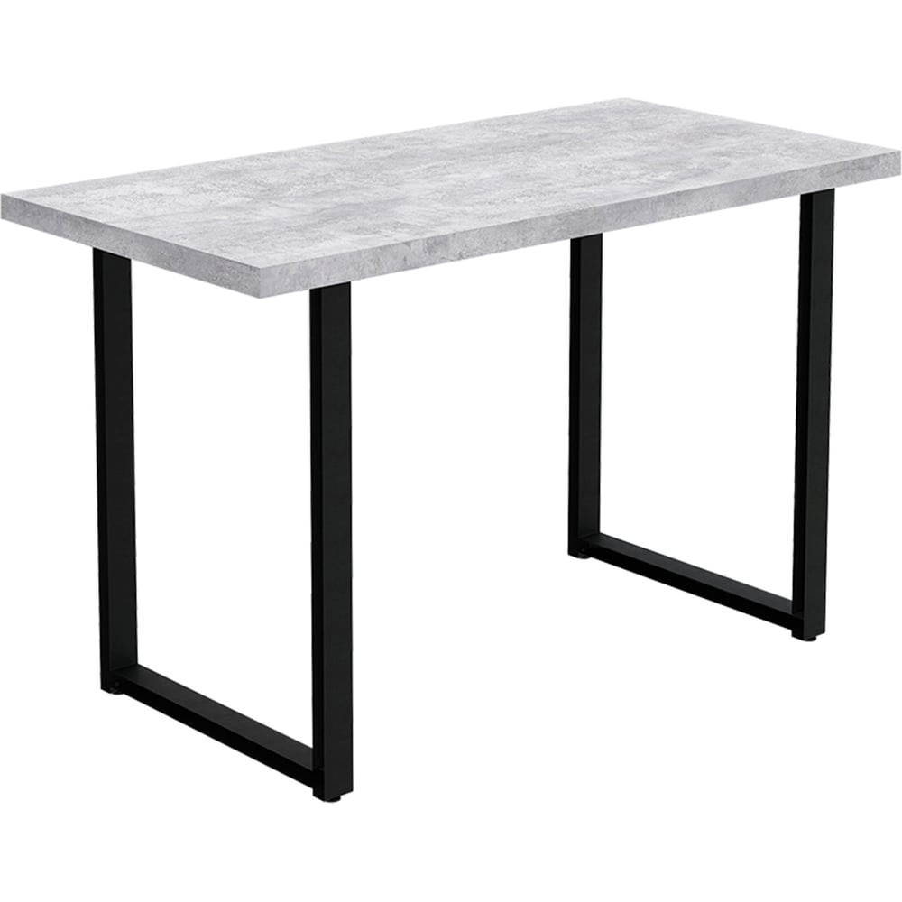 Изображение товара Обеденный стол Alternative п-образный бетон светлый 9631 пч 38 мм 1200x600x750 00000053848