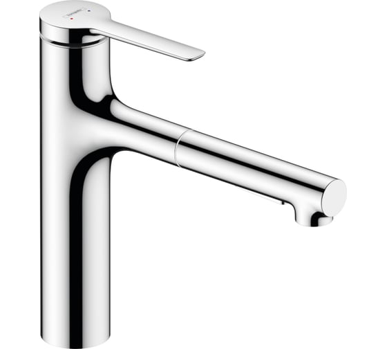 Изображение товара Кухонный смеситель Hansgrohe Zesis M33 однорычажный, 160 с вытяжным душем, 2jet, sBox lite 74804000