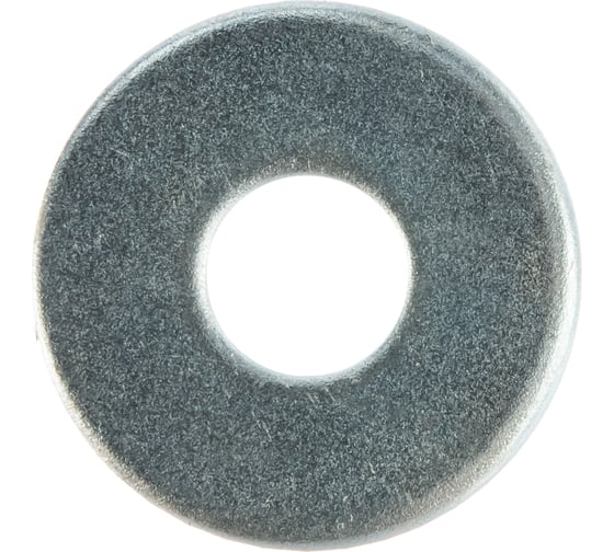 Изображение товара Плоская усиленная шайба Стройметиз М6 DIN 9021 цинк уп.1 кг 0306902110