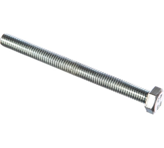 Изображение товара Болт Стройметиз М8х90 DIN 933, класс прочности 8.8, цинк уп. 20 шт. 3021754
