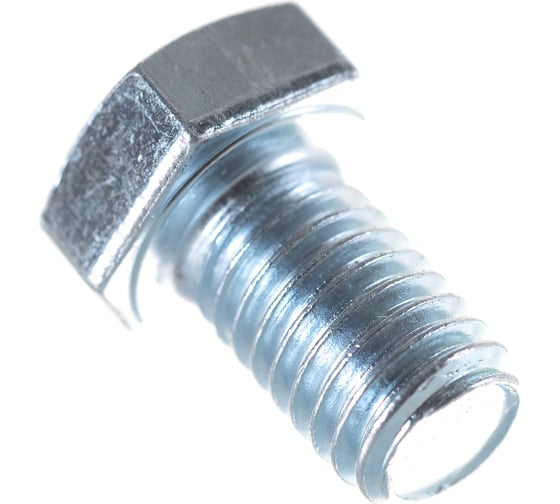 Изображение товара Болт Стройметиз полная резьба DIN933 М8х12, класс прочности 5.8, цинк 100 шт. 3011598