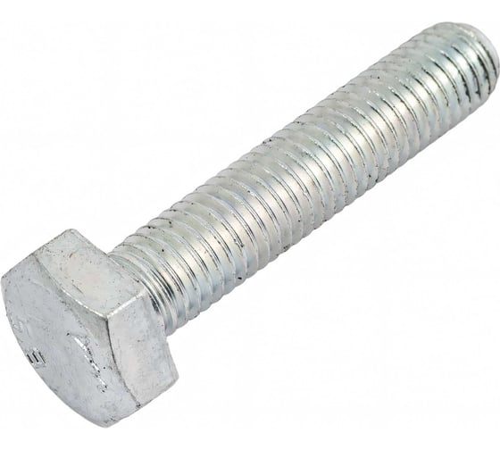 Изображение товара Болт Стройметиз полная резьба DIN933 М10х50, класс прочности 5.8, цинк 20 шт. 3012078