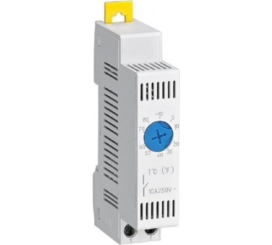 Изображение товара Термостат механический на DIN-рейку -10…80°С 1НО 10А IP20 Доступная Автоматика DA-011-NO