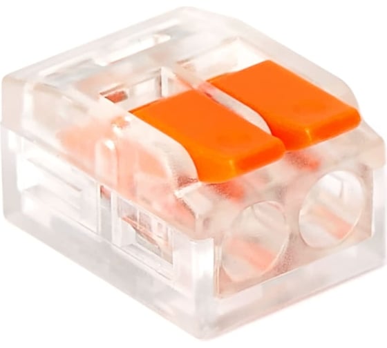 Изображение товара Двухпроводная клемма Gigant 20 шт/уп 0,08-2,5(4)мм² GCT-221-412-20