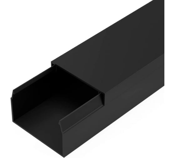 Изображение товара Кабель-канал Урал ПАК черный, 40х25, 2м КК-8040025-032