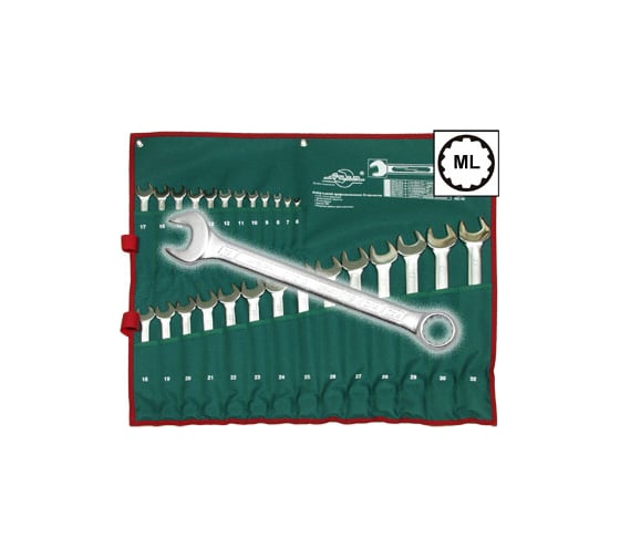 Изображение товара Набор ключей комбинированных 26 (69) предметов AIST 0011326A 00-00009263