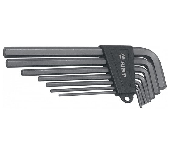 Изображение товара Набор Г-образных шестигранных ключей 7 предметов AIST 1054207H 00-00004070